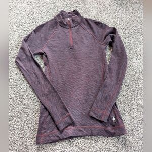 Smartwool 100% Merino Quarter-Zip Base Layer